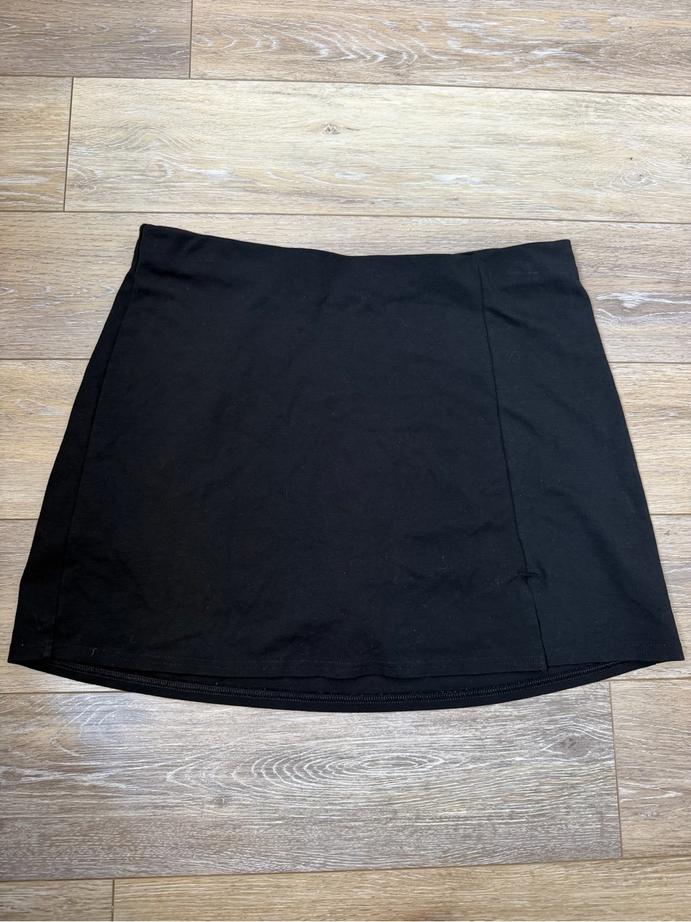 American Eagle Outfitters Black Knit Mini Skort